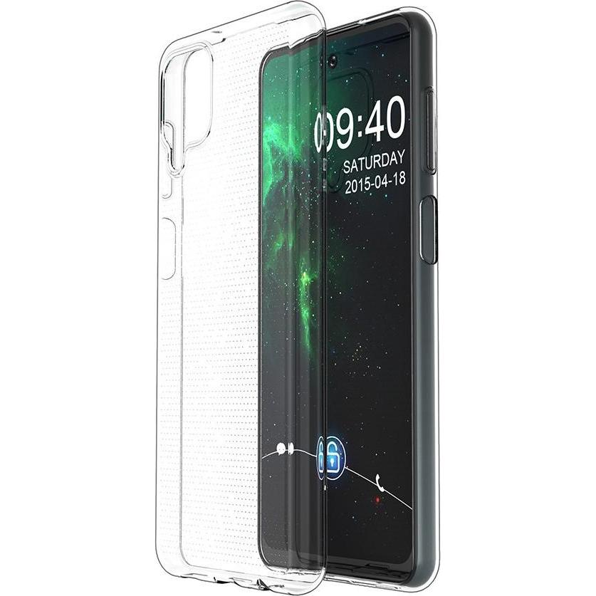 Cover-Discount Silikon Handyhüllen (Samsung Galaxy A12), Smartphone Hülle, Transparent