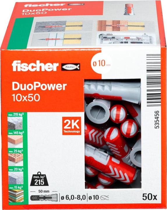 Image du produit Fischer DuoPower 10x50 (1 pcs)