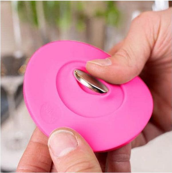 Produktbild Silwy Magnet-Kondom für Stielgläser Pink (1 x)
