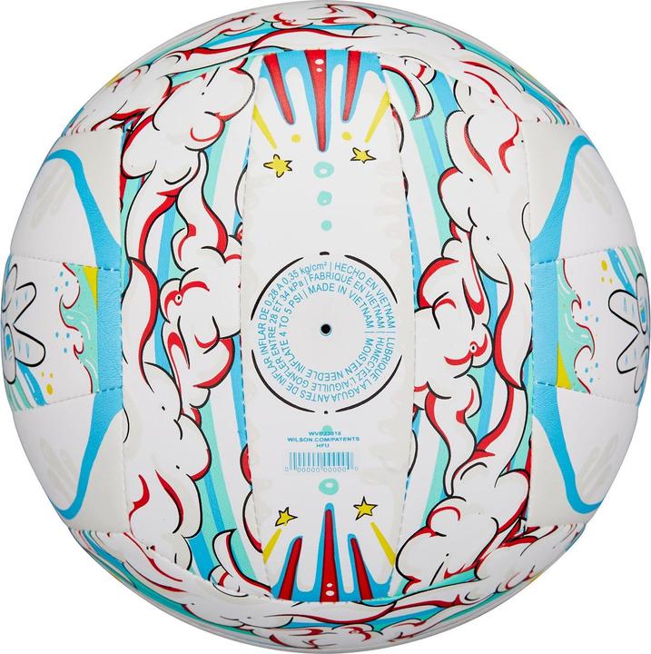 Produktbild Xtrem Toys & Sports Volleyball - Graffiti Peace - Grösse 5 - weiss/bunt (5)