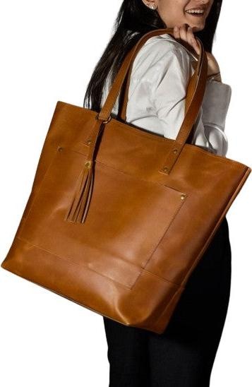 Only-Bags.Store Tragetasche aus Leder, schwarze Ledertasche mit Reissverschluss, Arbeitstasche, Ledergeldbörse