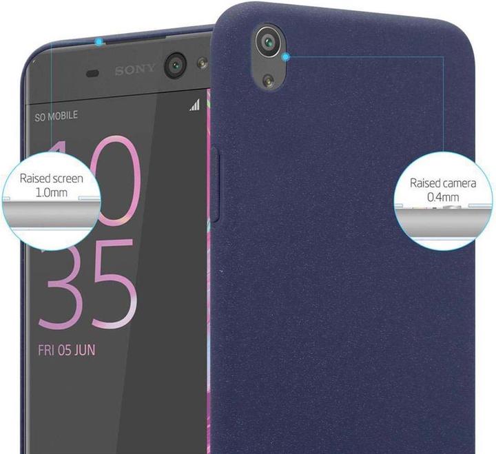 Actual product image Cadorabo Hard Cover Frosty Cover (Sony Xperia XA)