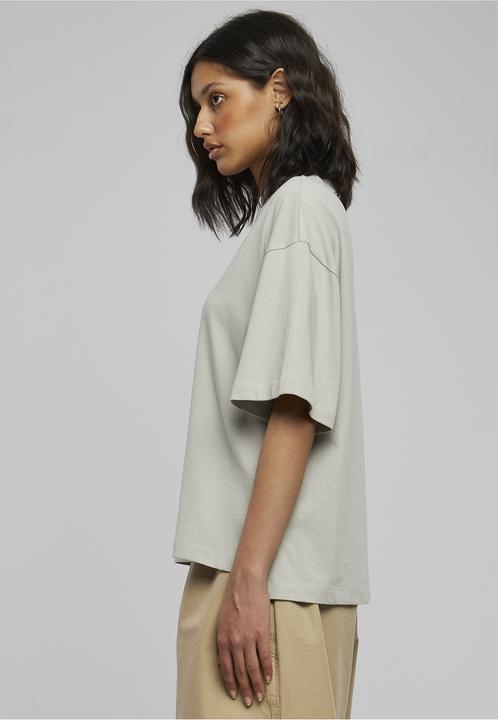 Produktbild Urban Classics Ladies Organic Heavy Slit Tee - 111261 (5XL)