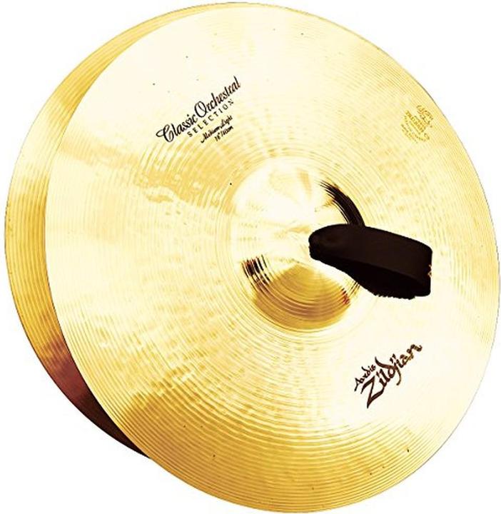 Zildjian A Orchestral Becken 18 Classic Orchestral Medium Light Pair (17.99")