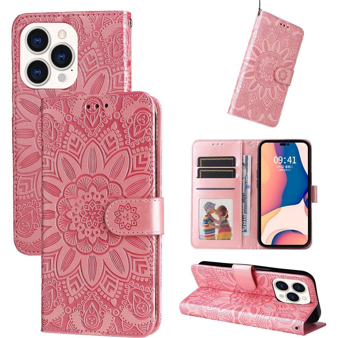 Thumbnail - König Design Hülle Handy Schutz für Apple iPhone 14 Serie Case Cover Bumper Kartenfach Etuis (Apple iPhone 14 Pro), Smar...