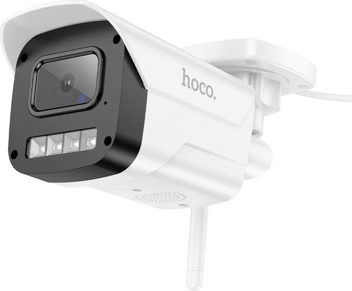 Actual product image Hoco Headphone with microphone outdoor gun-type camera Full HD D4 white (1920 x 1080 Pixels)