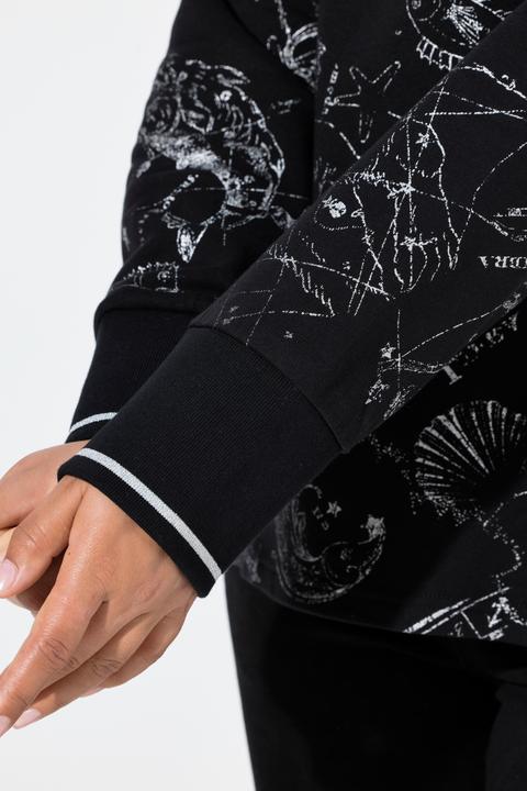 Produktbild Laurasøn Sweatshirt, Stehkragen, Langarm, OEKO-TEX (48)