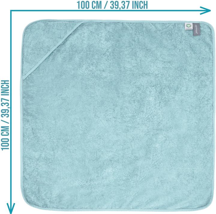 Produktbild Normani Kapuzenhandtuch 100x100 cm Mbabane - 9221