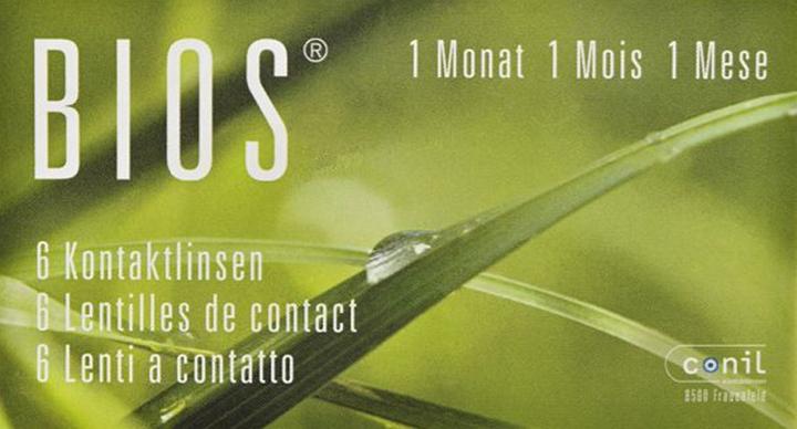 Image du produit Bios 1 mois (6 pièce(s), Lentille mensuelle, Sphérique)