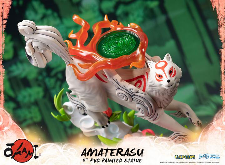 Actual product image First 4 Figures Okami: Amaterasu 9" Figures