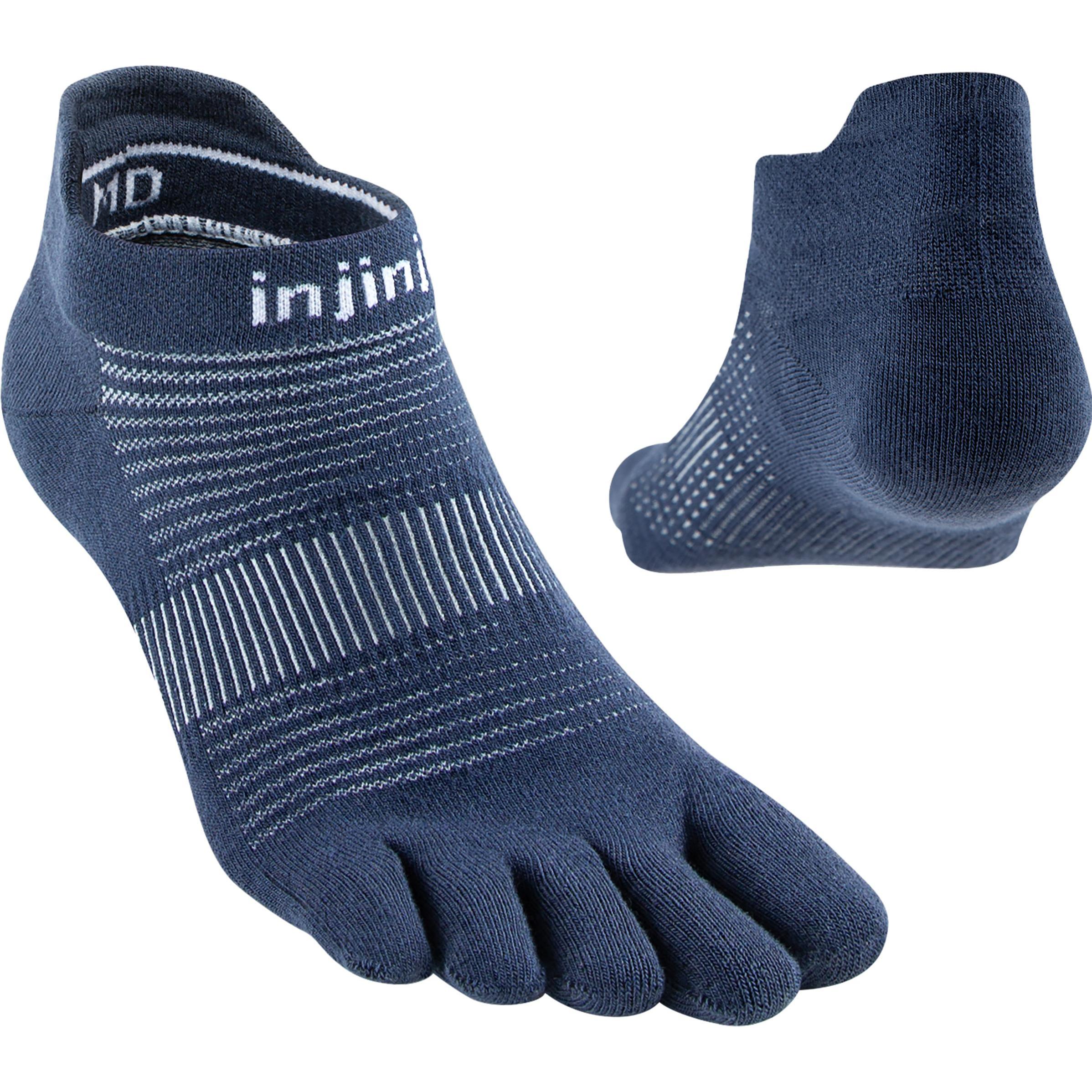 Thumbnail - Injinji, Herren, Sportsocken, Run Lightweight No-Show (S), Blau