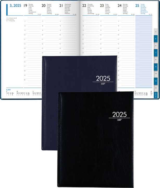 Produktbild Simplex Geschäftsagenda TM Manager timer 52 Z (20.8 x 25.8 cm, Deutsch, Französisch, Italienisch, Englisch)