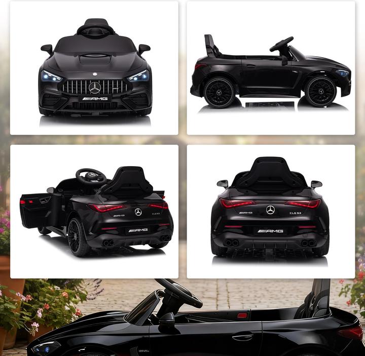 Produktbild Aiyaplay Kinder Elektroauto Kunststoff, Stahl Schwarz (12 V)