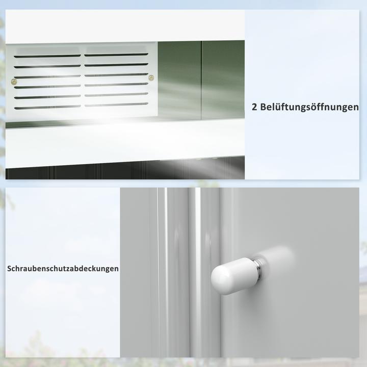 Actual product image Outsunny Geräteschuppen