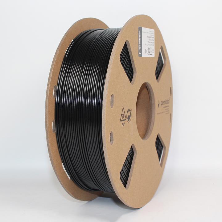 Immagine prodotto Gembird * Filamento stampante 3D PETG / 1,75 mm / 1 kg / Nero (PETG, 1.75 mm, 1000 g, Nero)