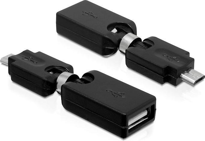 Produktbild Delock USB Adapter A-Buchse zu Micro-B-Stecker (USB 2.0)
