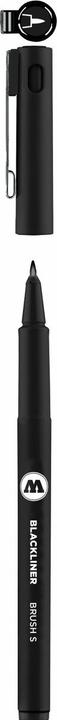 Produktbild Molotow Pigmentliner 1-2mm Blackliner schwarz (Schwarz, 1 x)