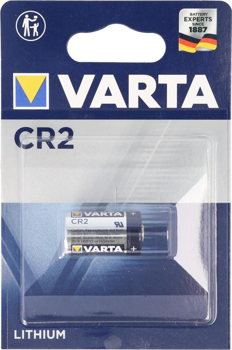 Produktbild Varta Batterie für Elektronische Schliesszylinder Türschlösser Lock (CR2, 850 mAh)