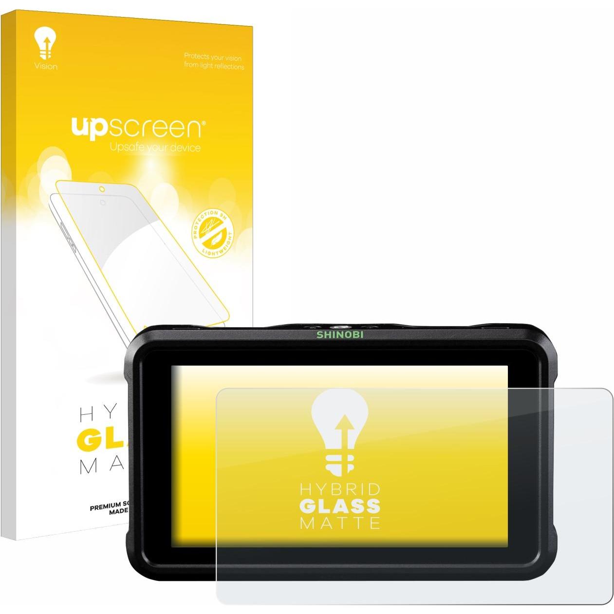upscreen Reflection Shield Panzerglasfolie Matt (1 Stück, Shinobi), Tablet Schutzfolie