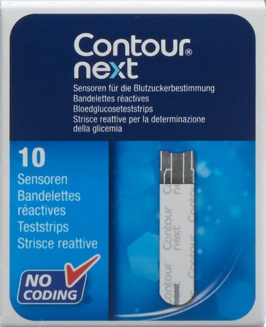 Actual product image Contour Sensors (Test strips)