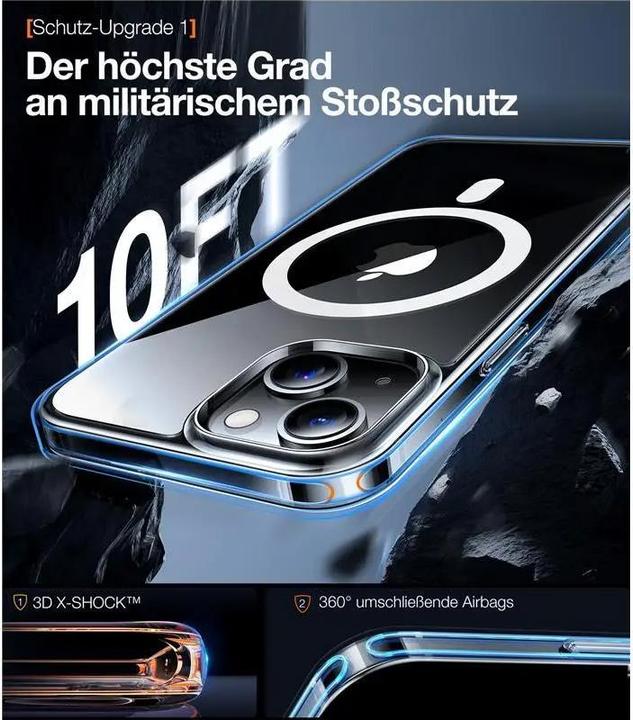 Produktbild Torras iPhone 15 Plus Diamond MagSafe Hülle (Apple iPhone 15 Plus)