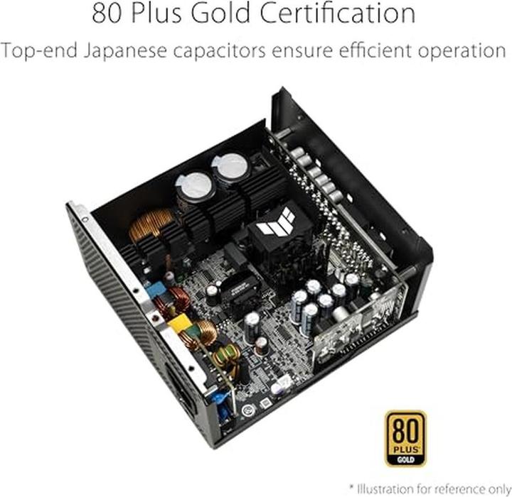 Produktbild ASUS TUF Gaming 1000W Gold White Edition (1000 W)