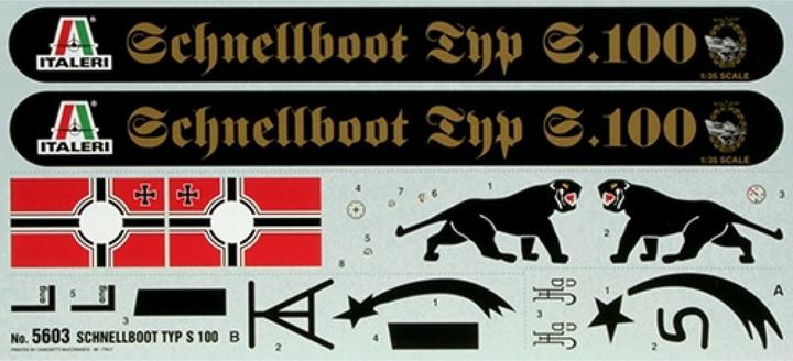 Actual product image Italeri Speedboat S100 PRM