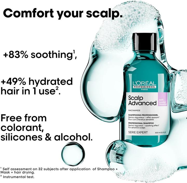 Image du produit L'Oréal Professionnel Série Expert Scalp Advanced - Anti-Discomfort Dermo-régulateur (Shampoing liquide, 500 ml)
