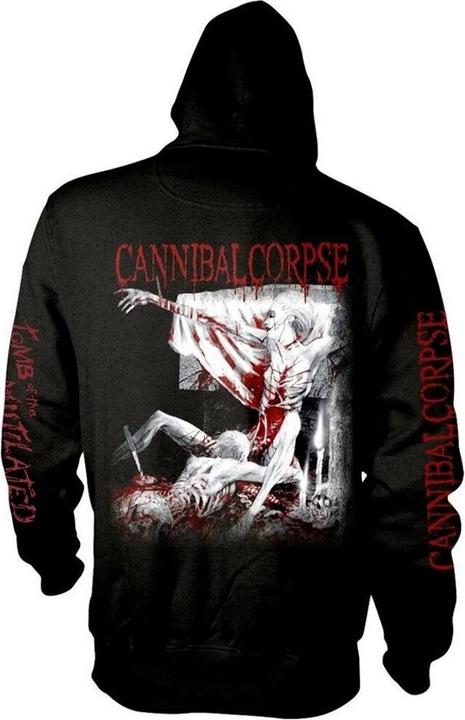 Image du produit Cannibal Corpse Tomb Of The Mutilated Sweat à capuche avec fermeture éclair sur toute la longueur (M)