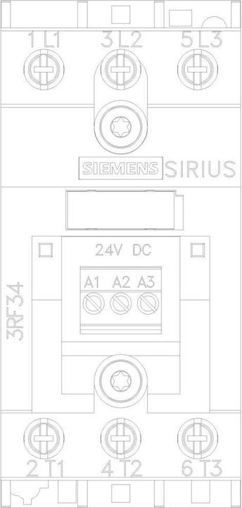 Produktbild Siemens CONTACTOR,SOLID STATE,3RF2 1-PH,48-480V