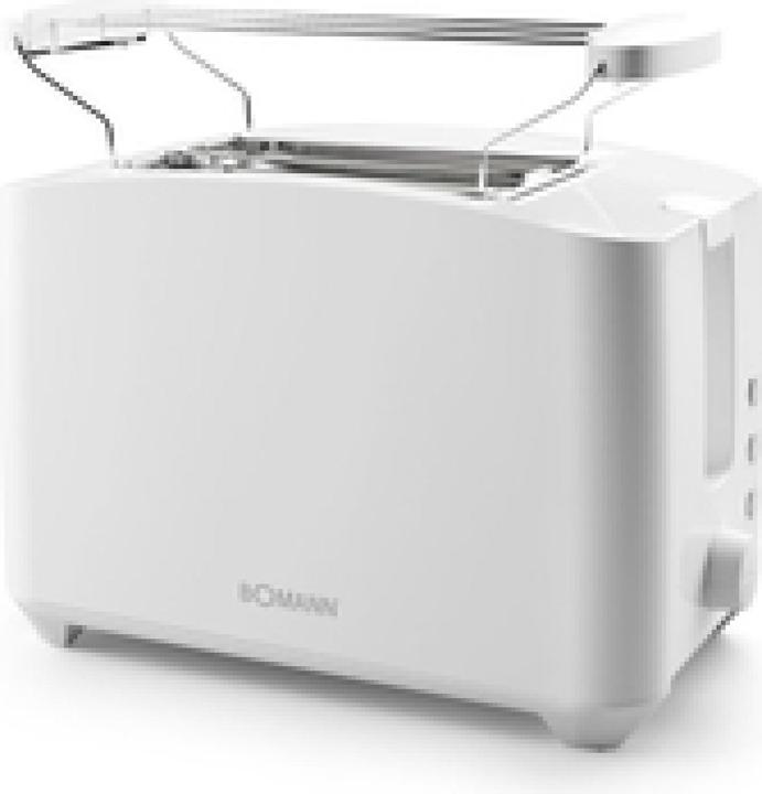 Actual product image Bomann TA 6065 CB Toaster white