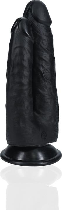 Image du produit RealRock Double Trouble Dildo 5/6 - 12,7/15,2 cm - Black