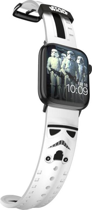 Immagine prodotto Moby Fox Star Wars - Apple Watch Armband 38/40/41/42/44/45/49 mm (Stormtrooper 3D) (Silicone)