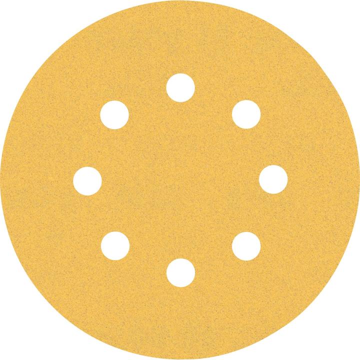 Immagine prodotto Bosch Professional Zubehör EXPERT C470 Carta abrasiva a 8 fori per levigatrici rotorbitali, 125 mm, G 120, 50 pezzi. (120)