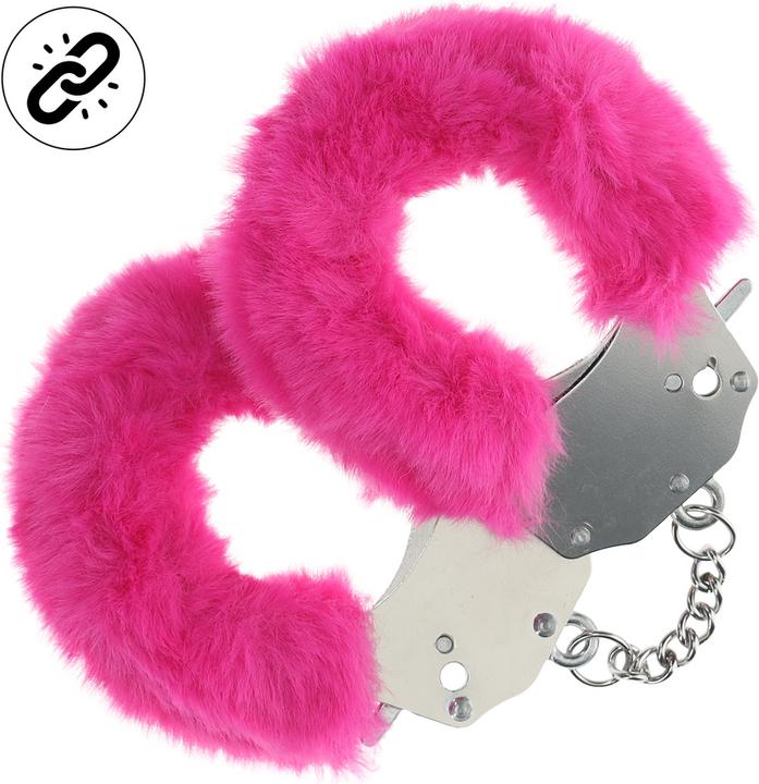 Productafbeelding Ouch! Heavy-duty Fluffy Handcuffs - Pink
