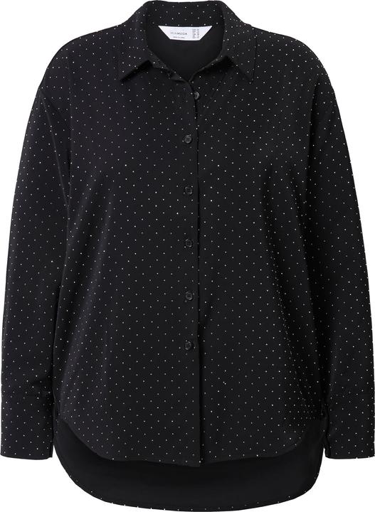 Produktbild Miamoda Bluse, oversized, allover mit Glitzersteinchen (58)
