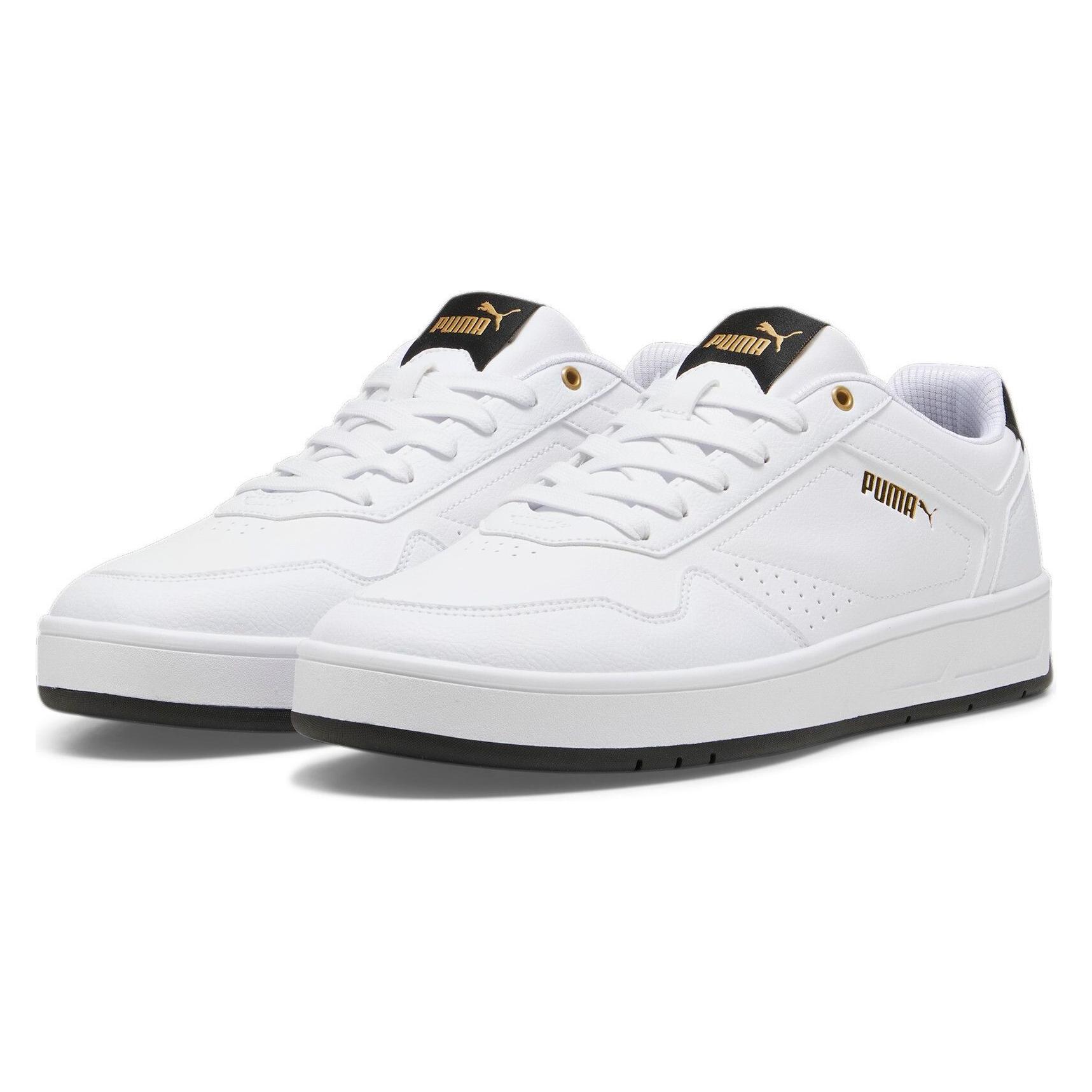 Puma, Unisex, Sneakers, Klassiek Hof, Goud, Zwart, Wit, (40)