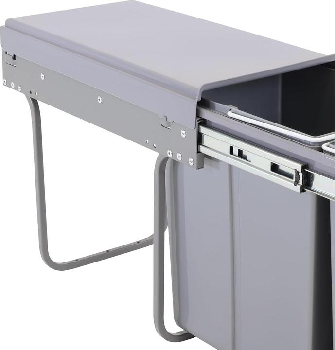 Actual product image Svita Einbaumülleimer EMCombo30 (2 Fächer, 10L + 20L) ausziehbar (30 l)
