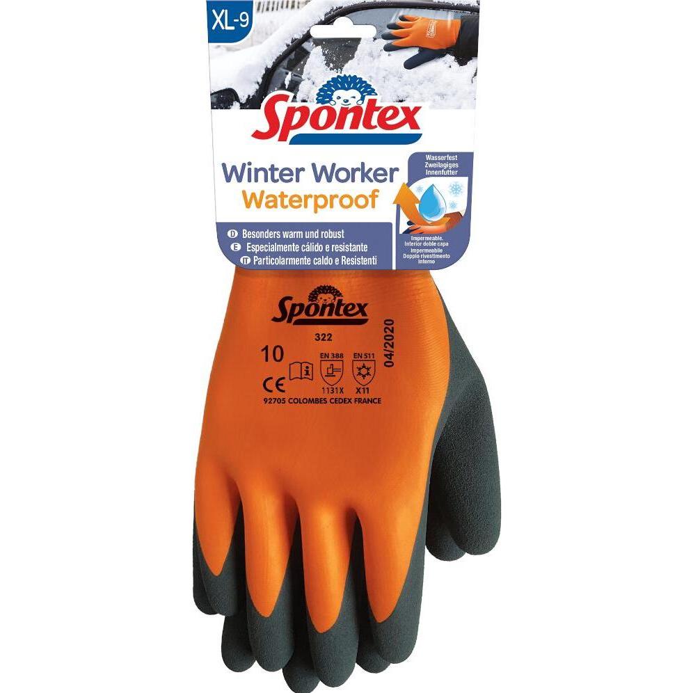 Spontex, Schutzhandschuhe, Winter Worker Waterproof Grösse 9 (9)