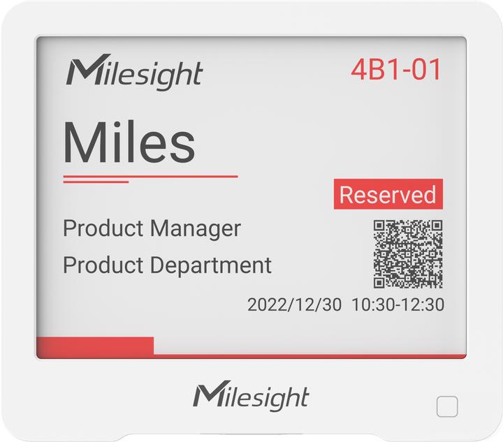 Valori nutrizionali e ingredienti Milesight Display IoT E-ink, DS3604-868M