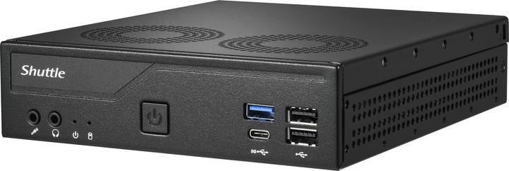 Actual product image Shuttle Barebone slim DH610V2 Intel/DDR5/black