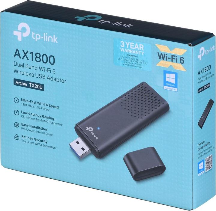 Actual product image TP-Link Archer TX20U (USB 3.0)