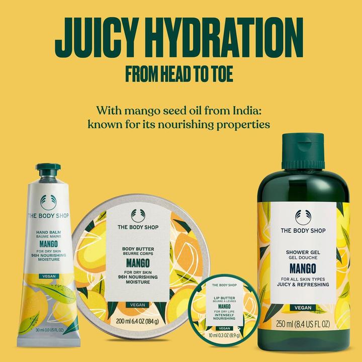 Produktbild The Body Shop MEDIUM MANGO ETUCHE 4 Stück (Körperpflegeset)