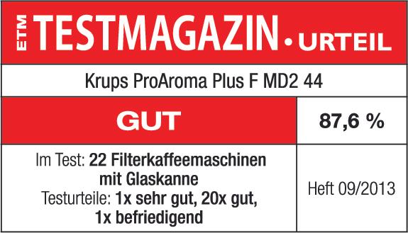 Produktbild Krups ProAroma Plus F MD2 44