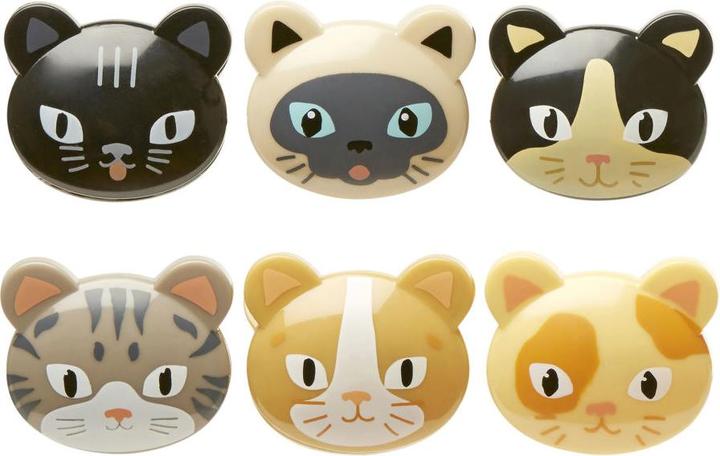 Immagine prodotto Kikkerland Clip per otturatore gatto (6 x)