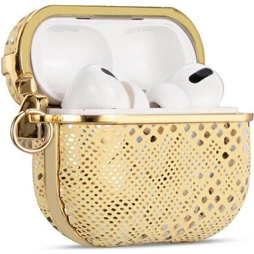 Beline AirPods Elegance Cover Air Pods Pro zloty oro (Manicotto per cuffie), Borsa per cuffie + Copertura protettiva, Oro