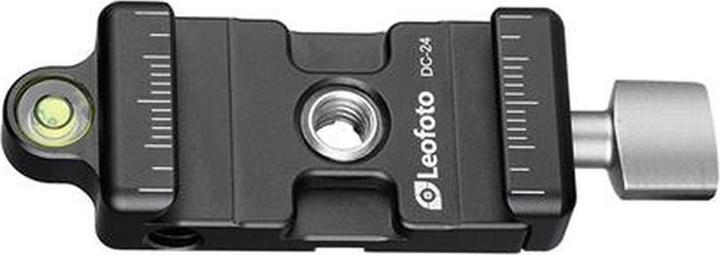 Leofoto DC-24 Clamp with spirit level (Statiefadapter)