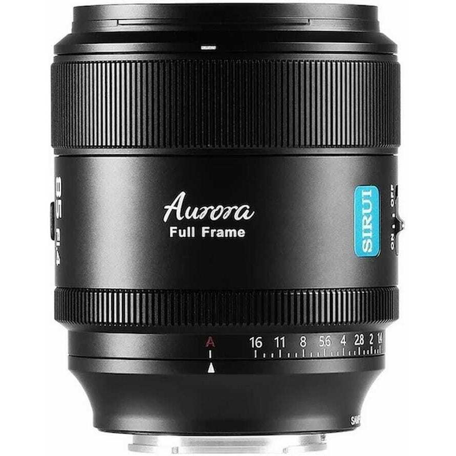 Sirui AURORA Series 85mm F1.4 Full-Frame Autofocus Objektiv (Fuji-X mount) (Fujifilm X, Vollformat), Objektiv, Schwarz