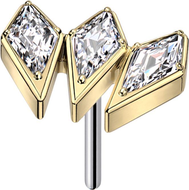 Actual product image Star Piercing Ring silver skull net (Titanium, without brass)