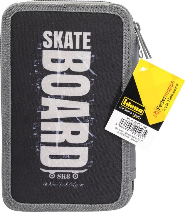 Immagine prodotto Idena Astuccio per matite Triple Skateboard 47 pezzi